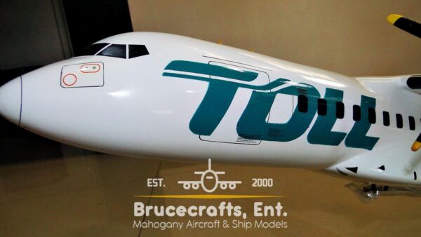 Model of ATR 42-300 TOLL with detailed craftsmanship.